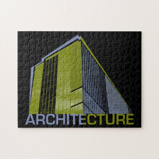 Architectuur Grafisch Legpuzzel (Horizontaal)