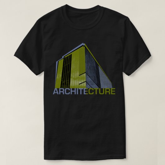 Architectuur Grafisch T-shirt (Design voorkant)