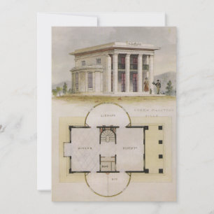  architectuur, Griekse uitnodiging Villa