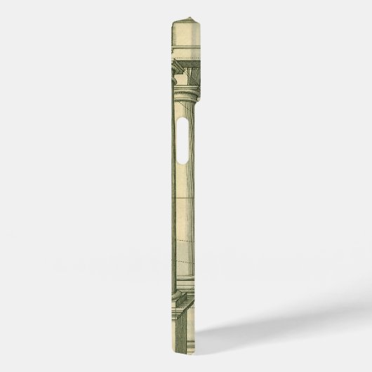 architectuur, het Perspectief van de Kolommen van Case-Mate iPhone Case (Achterkant / Rechts)