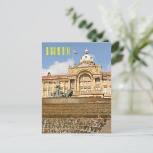 Architectuur in Birmingham, Engeland Briefkaart (Staand voorkant)