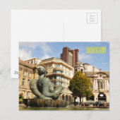 Architectuur in Birmingham, Engeland Briefkaart (Voorkant / Achterkant)