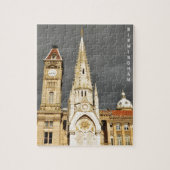 Architectuur in Birmingham, Engeland Legpuzzel (Verticaal)