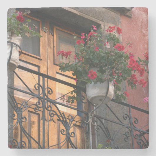 Architectuur in de straten van San Miguel de Stenen Onderzetter (Voorkant)