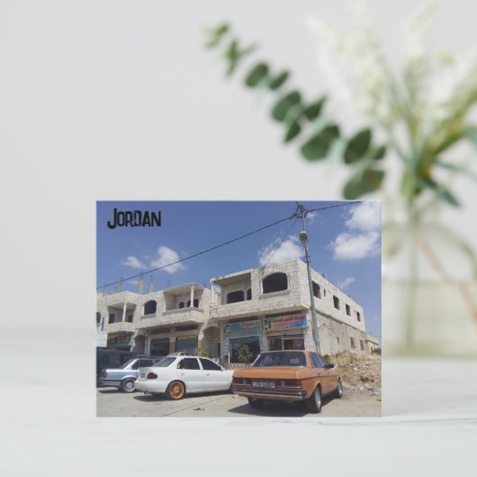 Architectuur in Jordanië - briefkaart (Staand voorkant)