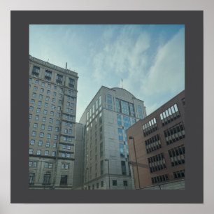 Architectuur in Philadelphia Foto Poster