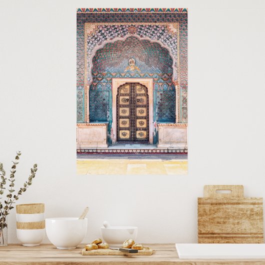 Architectuur in Rajasthan Poster (Keuken)