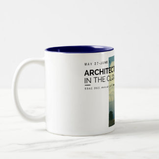 Architectuur in the Clouds mug Tweekleurige Koffiemok