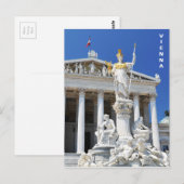 Architectuur in Wenen, Oostenrijk Briefkaart (Voorkant / Achterkant)