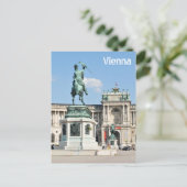 Architectuur in Wenen, Oostenrijk Briefkaart (Staand voorkant)