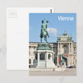 Architectuur in Wenen, Oostenrijk Briefkaart (Voorkant / Achterkant)