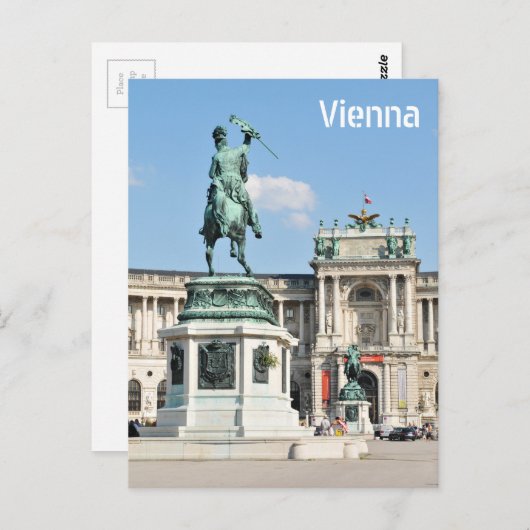 Architectuur in Wenen, Oostenrijk Briefkaart (Voorkant / Achterkant)