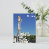 Architectuur in Wenen, Oostenrijk Briefkaart (Staand voorkant)