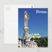 Architectuur in Wenen, Oostenrijk Briefkaart (Voorkant / Achterkant)