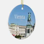 Architectuur in Wenen, Oostenrijk Keramisch Ornament (Rechts)