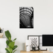 Architectuur in zwart-wit poster (Thuiskantoor)