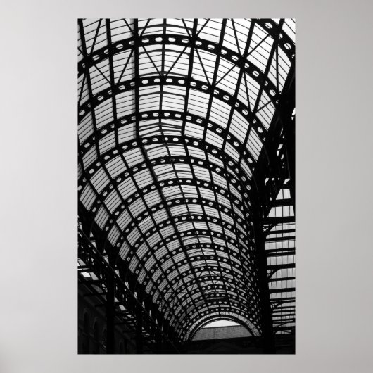 Architectuur in zwart-wit poster (Voorkant)
