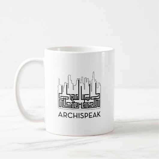 architectuur is de sh... koffiemok (Links)