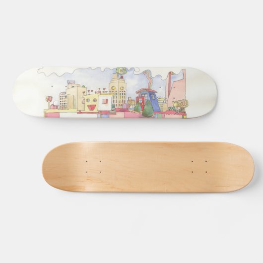 Architectuur is een vun droomdeck skateboard (Horizontaal)