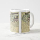  architectuur; Kapitaalvolume van Vignola Grote Koffiekop (Voorkant rechts)