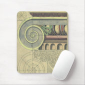 architectuur; Kapitaalvolume van Vignola Muismat (Met muis)