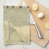 architectuur; Kapitaalvolume van Vignola Theedoek (Quarter Fold)