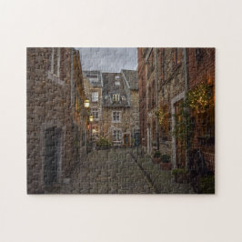 Architectuur kerstvibes legpuzzel