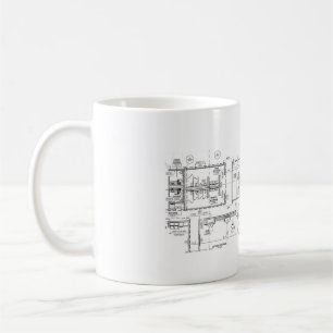 Architectuur koffiekopje koffiemok