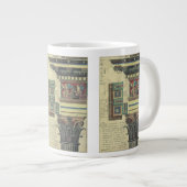  architectuur, kolom met cornice grote koffiekop (Voorkant rechts)