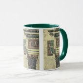 architectuur, kolom met cornice mok (Voorkant rechts)