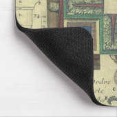 architectuur, kolom met cornice muismat (Hoek)