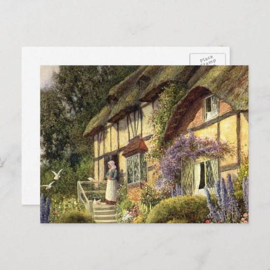  architectuur, landhuis briefkaart (Voorkant / Achterkant)