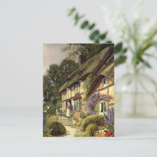  architectuur, landhuis briefkaart (Staand voorkant)