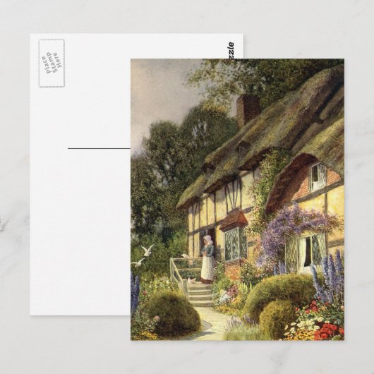  architectuur, landhuis briefkaart (Voorkant / Achterkant)