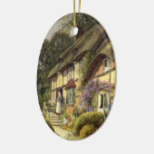  architectuur, landhuis keramisch ornament (Links)