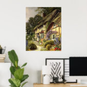 architectuur, landhuis poster (Thuiskantoor)