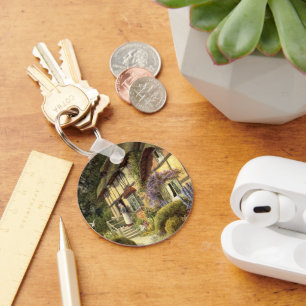  architectuur, landhuis sleutelhanger