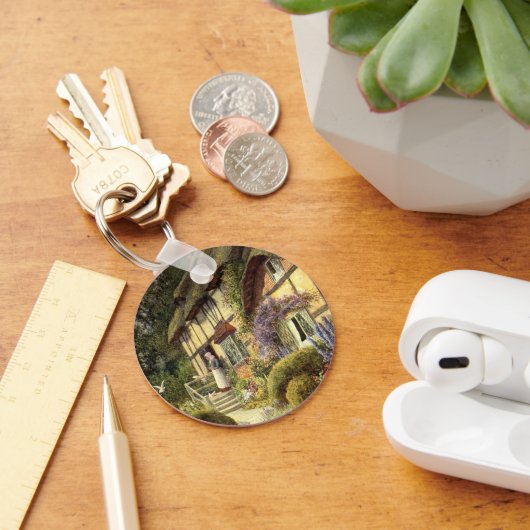 architectuur, landhuis sleutelhanger (Bureau)