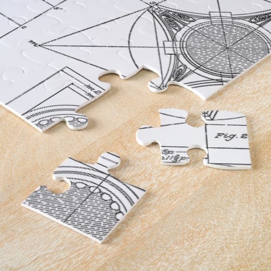  architectuur legpuzzel (Zijkant)