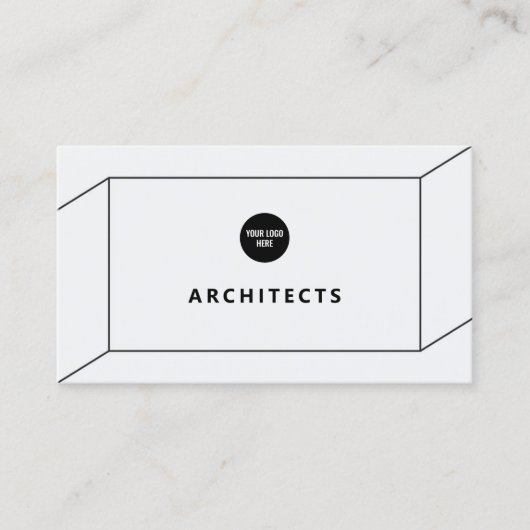 Architectuur Master Planning Interieur Design Box Visitekaartje (Voorkant)