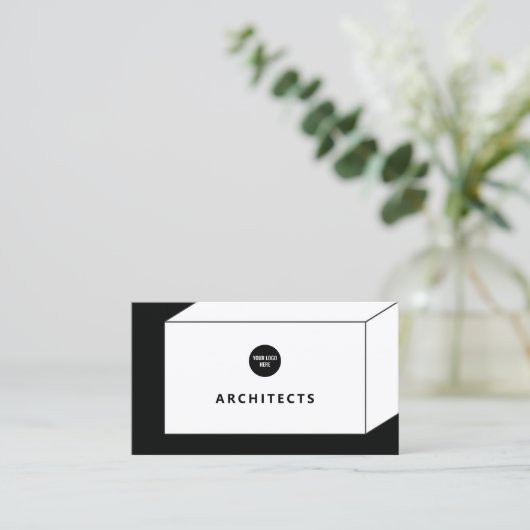 Architectuur Master Planning Interieur Design Box Visitekaartje (Staand voorkant)