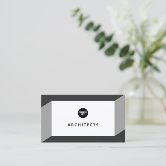 Architectuur Master Planning Interieur Design Box Visitekaartje (Staand voorkant)