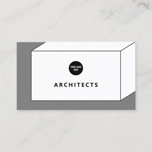 Architectuur Master Planning Interieur Design Box Visitekaartje (Voorkant)