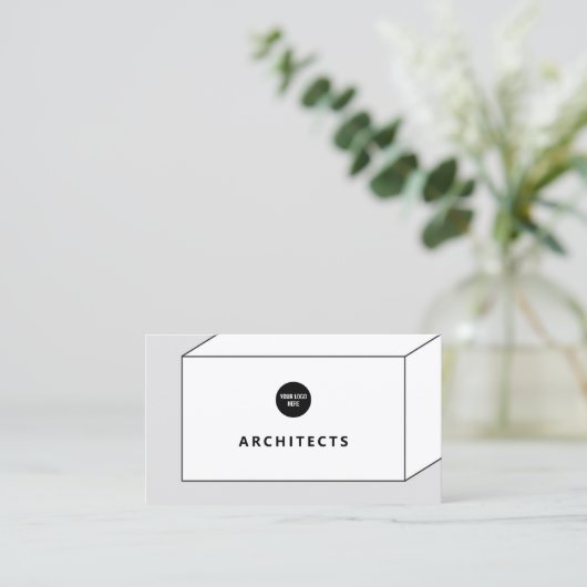 Architectuur Master Planning Interieur Design Box Visitekaartje (Staand voorkant)