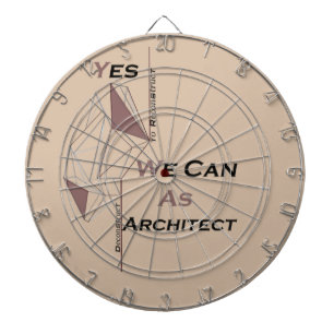 Architectuur, modern design, geometrische kunst, z dartbord