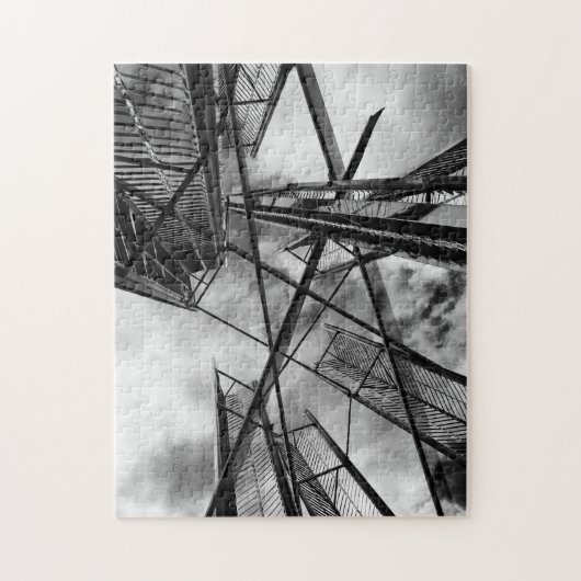 architectuur moderne legpuzzel (Verticaal)