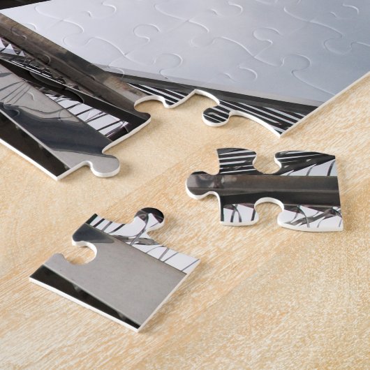 architectuur moderne legpuzzel (Zijkant)