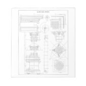  architectuur notitieblok (Voorkant)