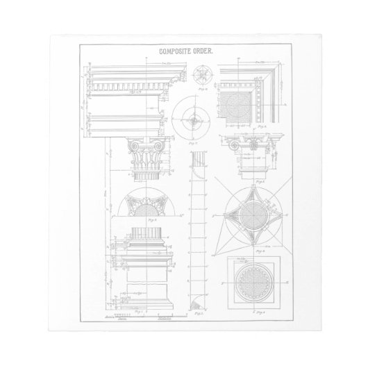  architectuur notitieblok (Voorkant)