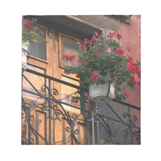 Architectuur op straat van San Miguel de Notitieblok (Voorkant)